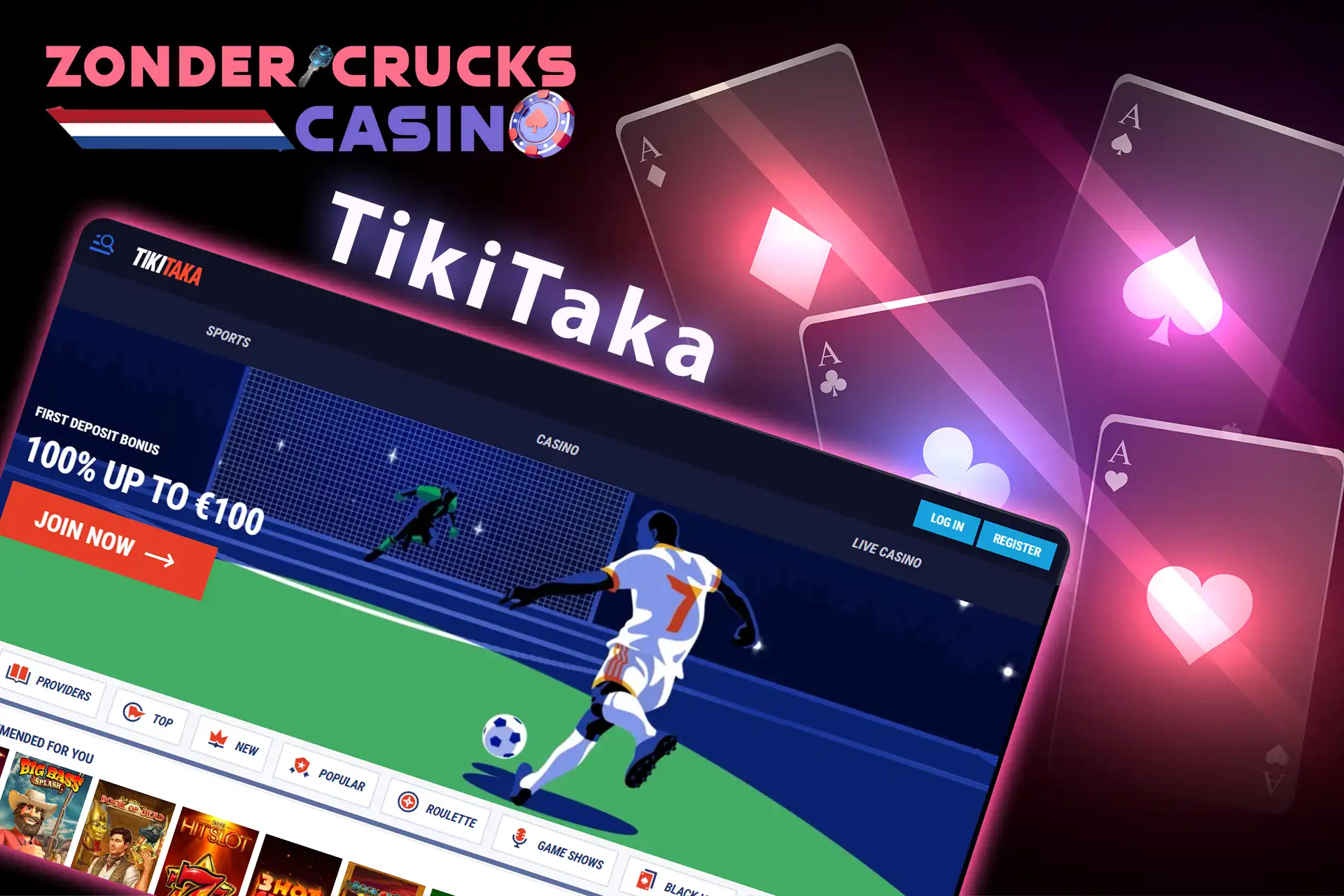 TikiTaka bookmaker zonder boeven